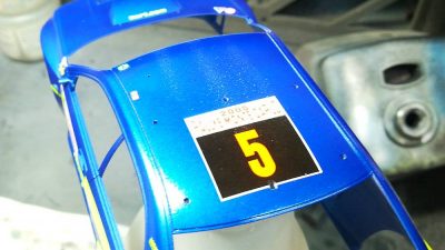 タミヤ1/24 スバルインプレッサ WRC モンテカルロ’05