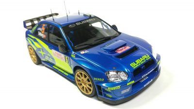 タミヤ1/24 スバルインプレッサ WRC モンテカルロ’05