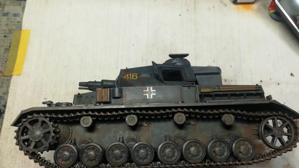 タミヤ1/35 ドイツIV号戦車F型 